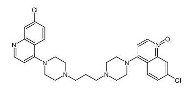 哌喹-d6 N-氧化物结构式