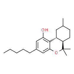 Dihydrocannabinol ((±)-trans-Hexahydrocannabinol) Structure