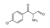 Benzenepropanal, α-amino-4-chloro-β-oxo Structure