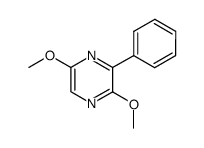 2,5-dimethoxy-3-phenyl-pyrazine结构式