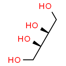 Erythritol structure