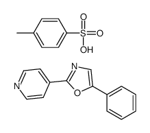 5-PHENYL-2-(4-PYRIDYL)OXAZOLE P-TOLUEN& structure