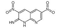 3,6-dinitro-1,8-naphthyridin-2-amine结构式