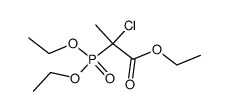 chloro-2 phosphono-2 propionate de triethyle结构式