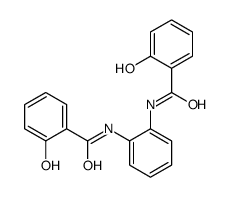 2-hydroxy-N-[2-[(2-hydroxybenzoyl)amino]phenyl]benzamide结构式