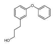 3-(3-苯氧基苯基)丙烷-1-醇结构式
