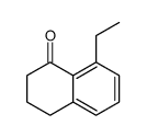 8-ethyl-3,4-dihydro-2H-naphthalen-1-one结构式