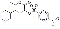 (R)-α-[[(4-Nitrophenyl)sulfonyl]oxy]cyclohexanebutanoic Acid Ethyl Ester结构式