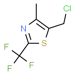 5-CHLOROMETHYL-4-METHYL-2-TRIFLUOROMETHYL-THIAZOLE Structure