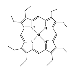 {nickel(II)(2,3,7,8,12,13,17,18-octaethylporphyrin)}(2+)结构式
