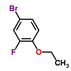 4-溴-1-乙氧基-2-氟苯结构式