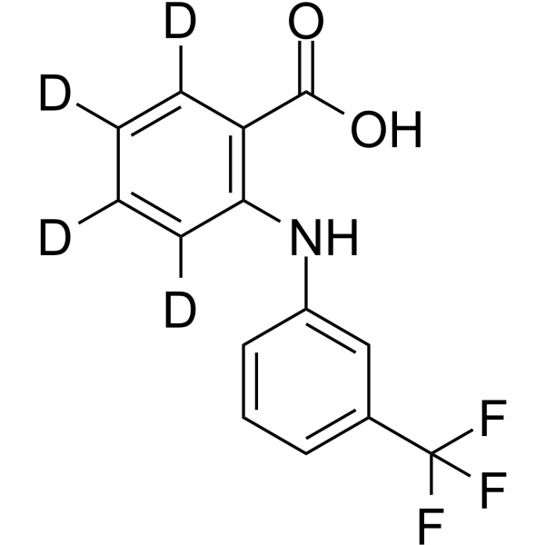 Flufenamic acid-d4结构式