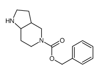 Octahydro-pyrrolo[3,2-c]pyridine-5-carboxylic acid benzyl ester structure
