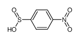 4-nitro-benzenesulfinic acid结构式