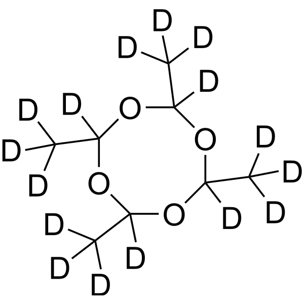 Metaldehyde-d16 Structure