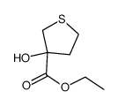 Ethyl 3-Hydroxytetrahydrothiophene-3-Carboxylate Structure