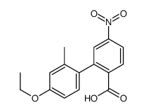 2-(4-ethoxy-2-methylphenyl)-4-nitrobenzoic acid Structure