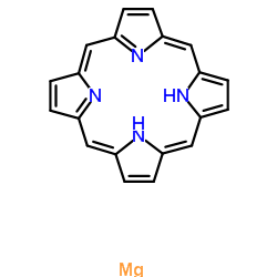 镁卟啉结构式