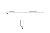 2-iodo-2-prop-1-ynylpropanedinitrile Structure