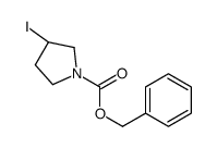 benzyl (3S)-3-iodopyrrolidine-1-carboxylate Structure