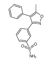 3-(5-methyl-4-Phenylisoxazol-3-yl)benzenesulfonamide Structure