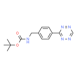 4-(1,2,4,5-四嗪-3)叔丁基苄基甲酸酯结构式