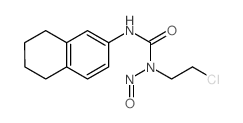 1-(2-Chloroethyl)-1-nitroso-3-(5,6,7,8-tetrahydro-2-naphthyl)urea结构式