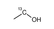 Ethanol-1-13C Structure