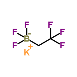 2,2,2-三氟乙烷-1-三氟硼酸钾结构式