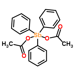 三苯基二醋酸锑结构式