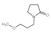 1-(3-甲氧基丙基)-2-吡咯烷酮结构式