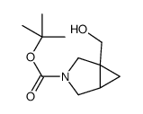 1-(羟甲基)-3-氮杂双环[3.1.0]己烷-3-羧酸叔丁酯结构式