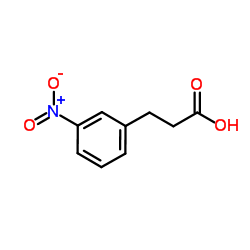 3-(3-硝基苯基)丙酸结构式