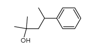 2-methyl-4-phenyl-pentan-2-ol结构式