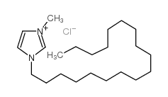 1-十八烷基-3-甲基氯化咪唑翁结构式