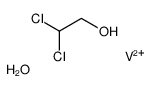 二氯乙氧基合氧钒结构式
