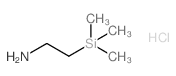 2-(三甲基甲硅烷基)乙胺盐酸盐结构式