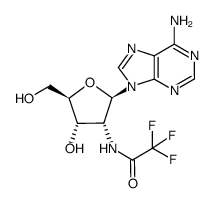 2'-TFA-NH-2'-Deoxyadenosine结构式