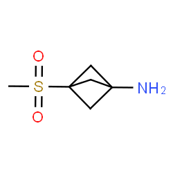 3-methylsulfonylbicyclo[1.1.1]pentan-1-amine Structure