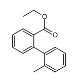 ethyl 2-(2-methylphenyl)benzoate Structure