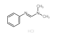 N,N-dimethyl-N-phenyl-methanimidamide结构式
