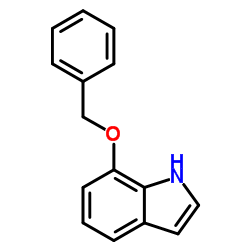 7-Benzyloxyindole Structure