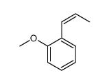 (E)-1-Methoxy-2-(1-propenyl)benzene结构式