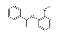 1-methoxy-2-(1-phenyl-ethoxy)-benzene Structure