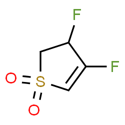 Thiophene, 3,4-difluoro-2,3-dihydro-, 1,1-dioxide (9CI) Structure