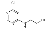 2-((6-氯嘧啶-4-基)氨基)乙醇结构式