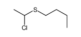 1-(1-chloroethylsulfanyl)butane结构式