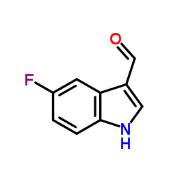 5-Fluoro-1H-indole-3-carbaldehyde Structure