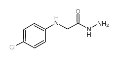 Glycine,N-(4-chlorophenyl)-, hydrazide结构式