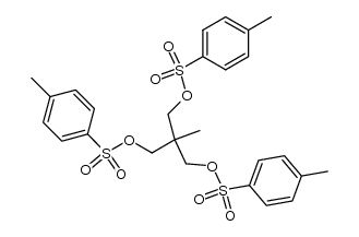 α,α,α-tris[(4-tolylsulfonyl)methyl]ethane Structure